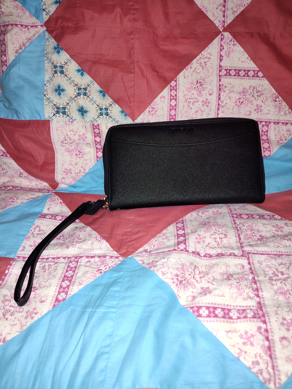 Saveyon Black Wristlet Budget Wallet